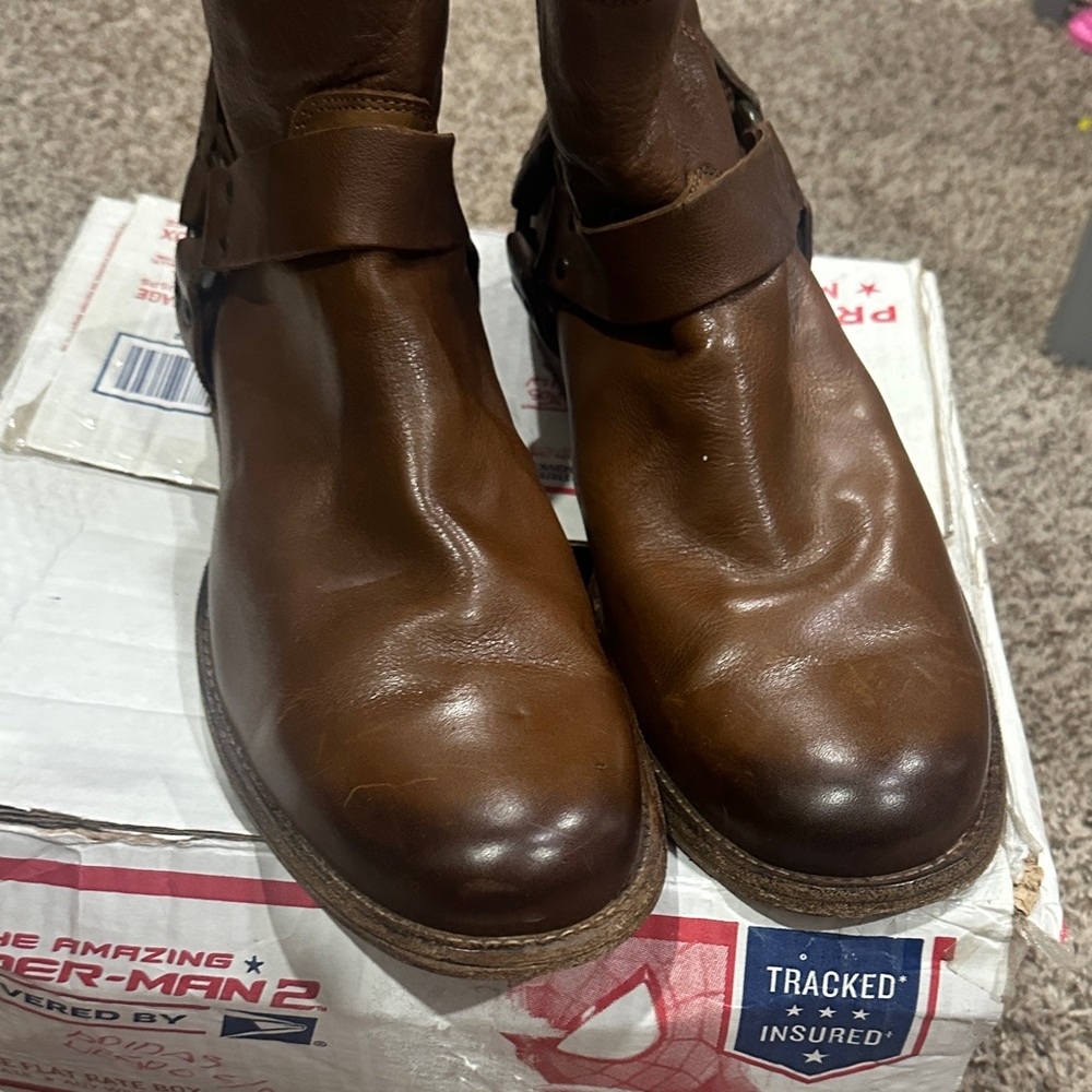Frye mens leather boots